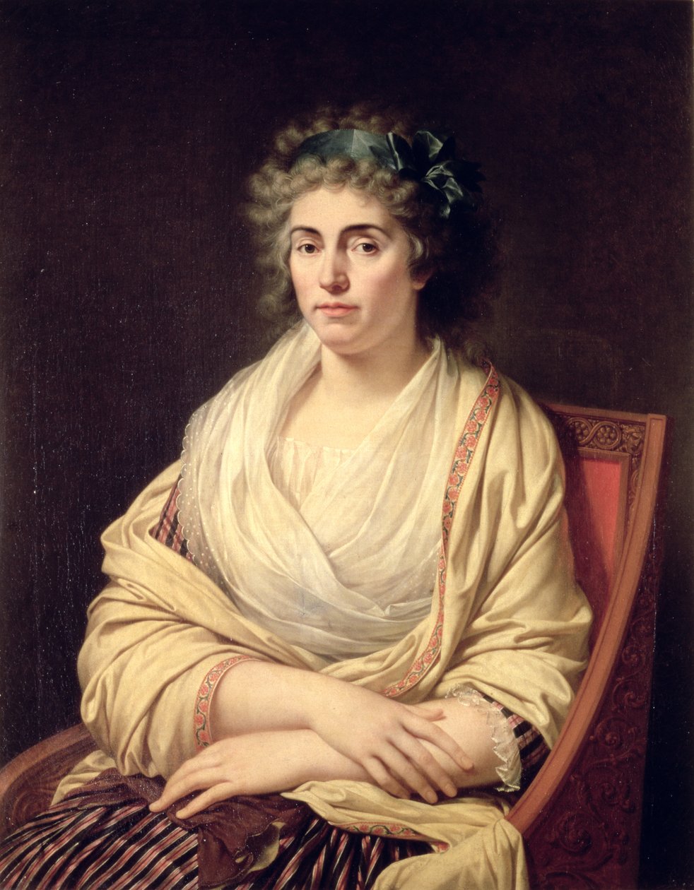 لويز ماكسيميليان كارولين ، كونتيسة ألباني (1752-1824) بواسطة فرانسوا كزافييه فابر