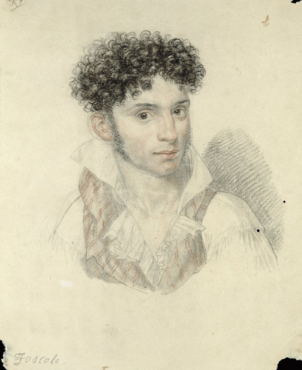صورة أوغو فوسكولو (1778-1827) بواسطة فرانسوا كزافييه فابر