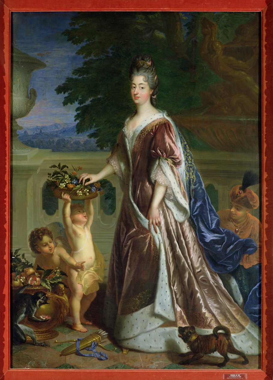 دوقة مين (1676-1753) بواسطة جان فرانسوا دي تروي