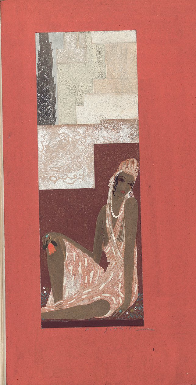 نشيد الأنشاد ، مع ورنيش جان دوناند (1877-1942) بواسطة فرانسوا لويس (بعد) حداد