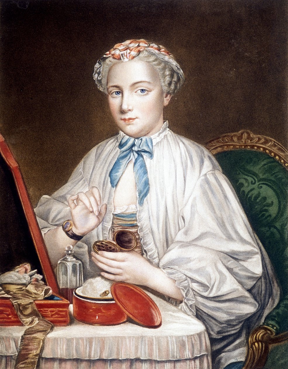 نقش من الرسم على القماش لفرنسوا باوتشر (1703-1770). بواسطة فرانسوا (بعد) باوتشر