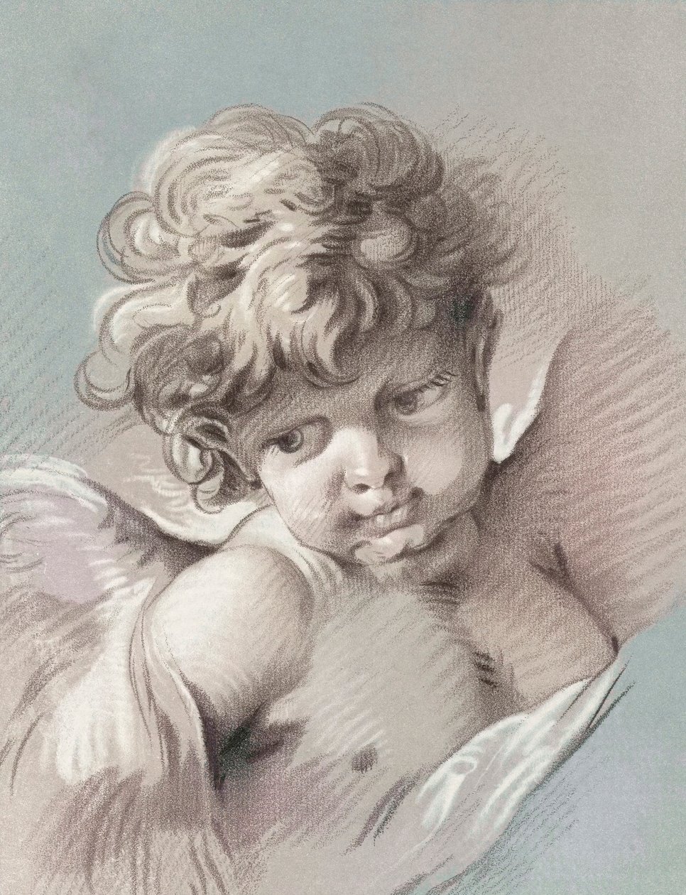 Putto أو الكروب. بواسطة فرانسوا (بعد) باوتشر