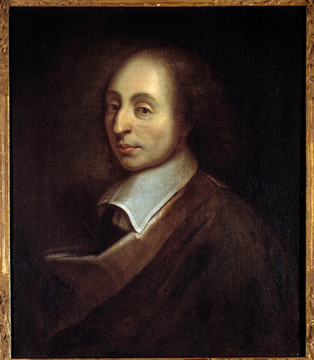 صورة بليز باسكال (1623-1662) (hs / t 0.70 x 0.56) بقلم فرانسوا كويسنيل (1637-99). بواسطة فرانسوا (بعد) كويسنيل