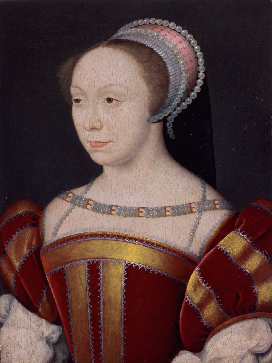 فرانسواز بريز (1515-1577) ، دوقة بوالون بواسطة Francois (Attr. To) Clouet
