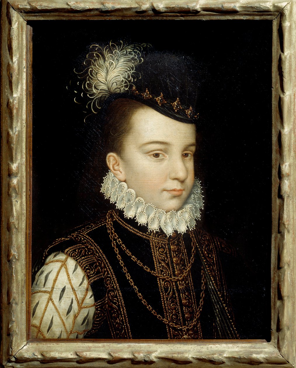 صورة لفرانسوا هرقل ملك فرنسا ، دوق آلانكون (1554-1584). رسم ورشة فرانسوا كلويه (1515-1572) بواسطة فرانسوا (ورشة عمل) كلويه
