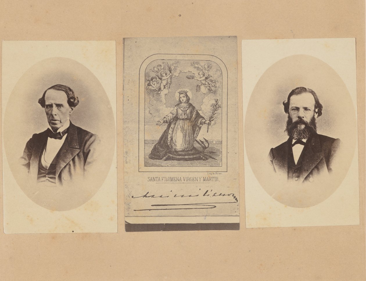 [بارون فون ماغنوس ، توقيع إمبراطور المكسيك ماكسيميليان ، د. بوش] ، 1867. بواسطة فرانسوا أوبيرت