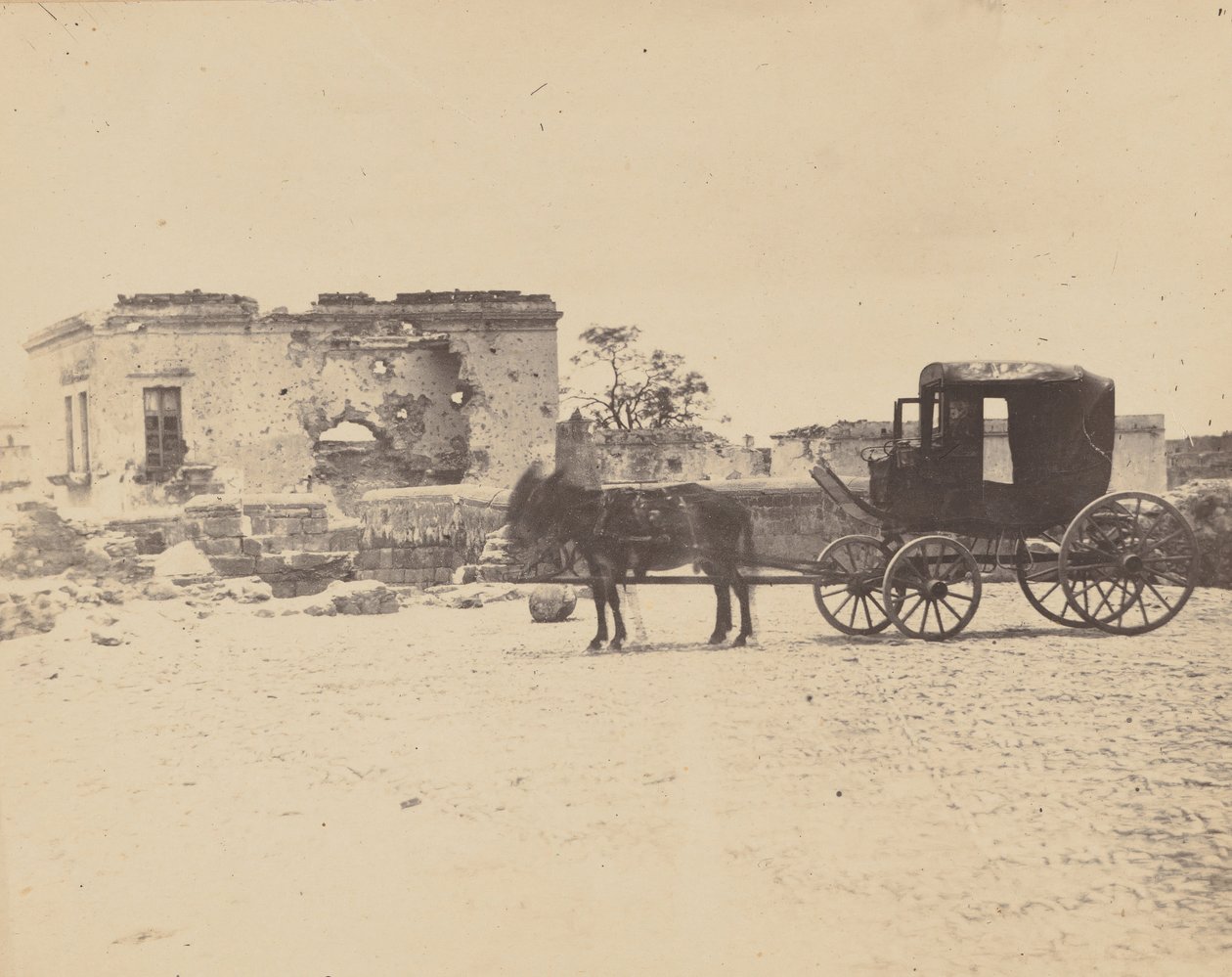 [عربة موت الإمبراطور ماكسيميليان] ، 1867. بواسطة فرانسوا أوبيرت