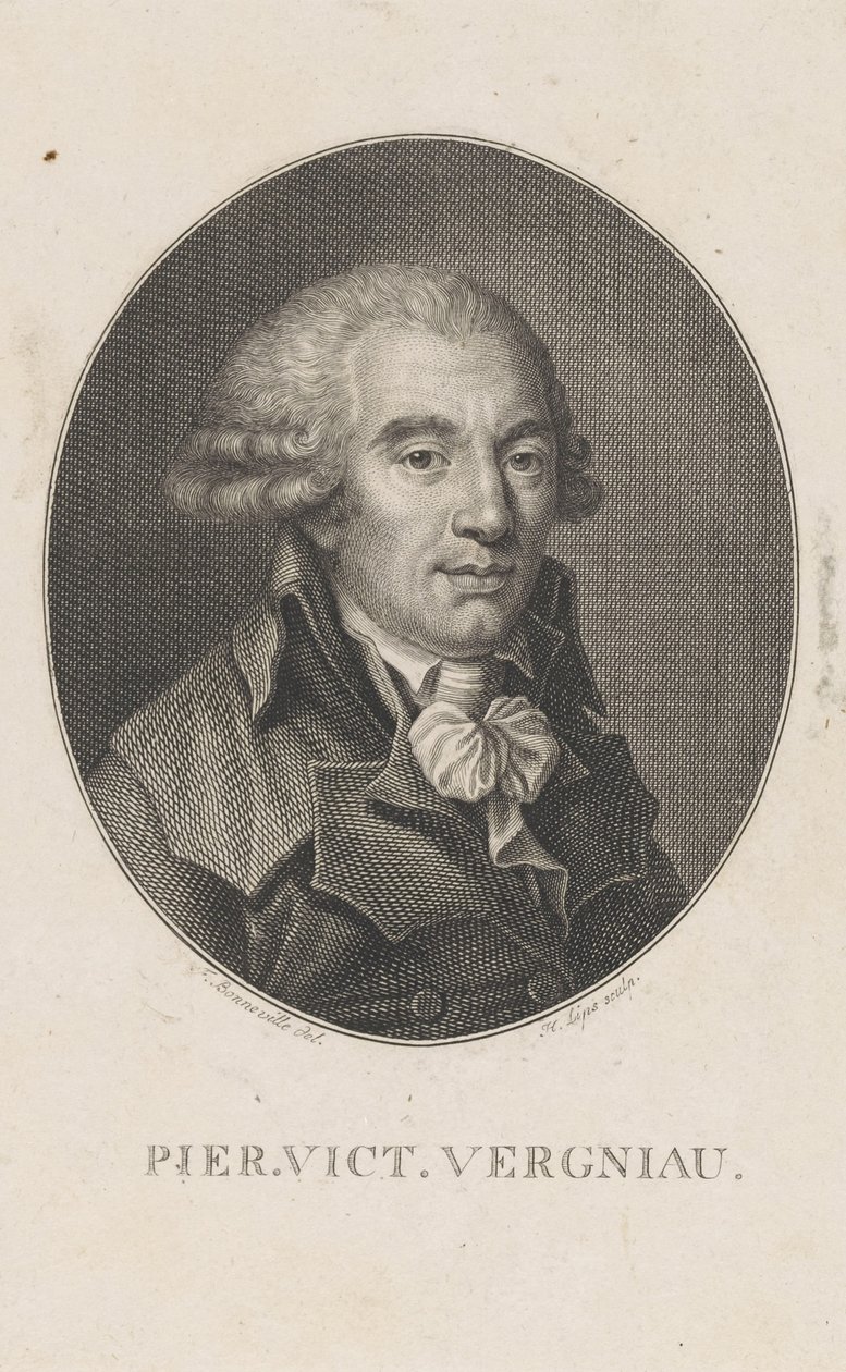 بيير فيكتورينين فيرجنياود 1753-1793 ، ج. 1800. بواسطة فرانسوا بونفيل
