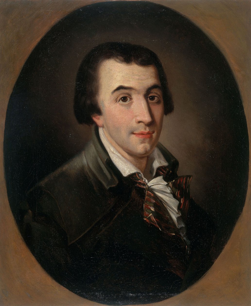 صورة جاك بيير بريسو دي وارفيل 1754-1793 ، ج. 1790. بواسطة فرانسوا بونفيل