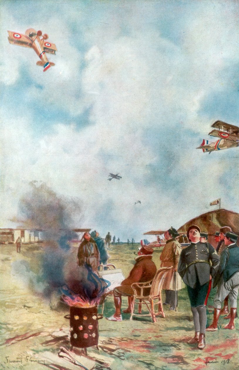 انعكاس قريب قليلاً من الأرض ، 1918 ، 1926 بواسطة فرانسوا فلامنج