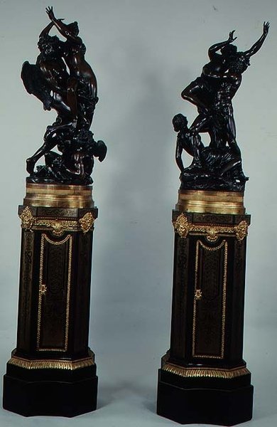 اغتصاب بروسيربين ، القواعد المنسوبة إلى بول ، حوالي 1693-1710 (برونزية) بواسطة فرانسوا جيراردون