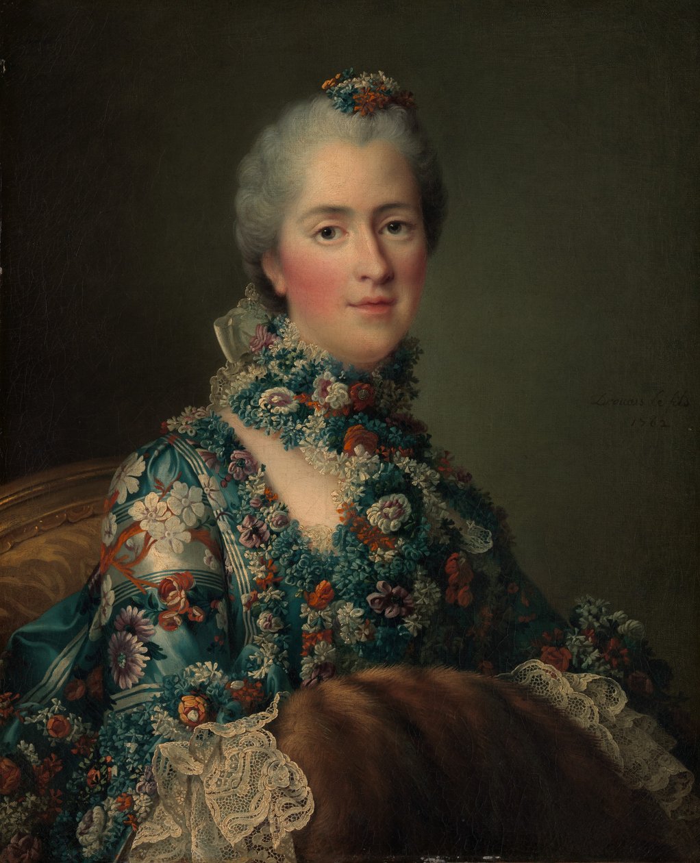 مدام صوفي دي فرانس 1734-1782 ، 1762. بواسطة فرانسوا هوبير درويس