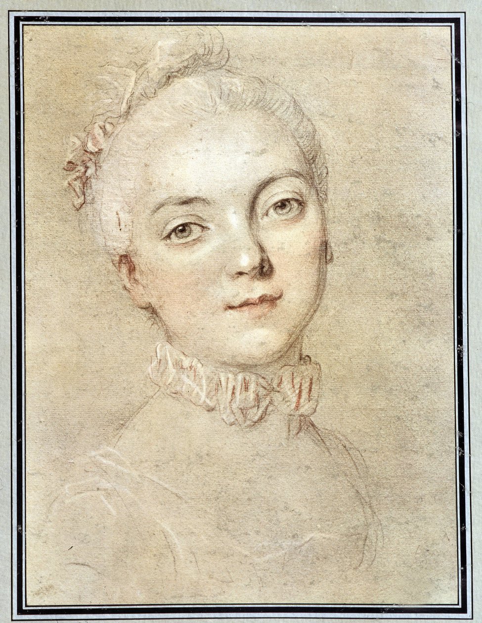صورة جان بيكو ، كونتيسة (أو مدام) لباري (1743-1793) - رسم فرانسوا درويس بواسطة فرانسوا هوبير درويس