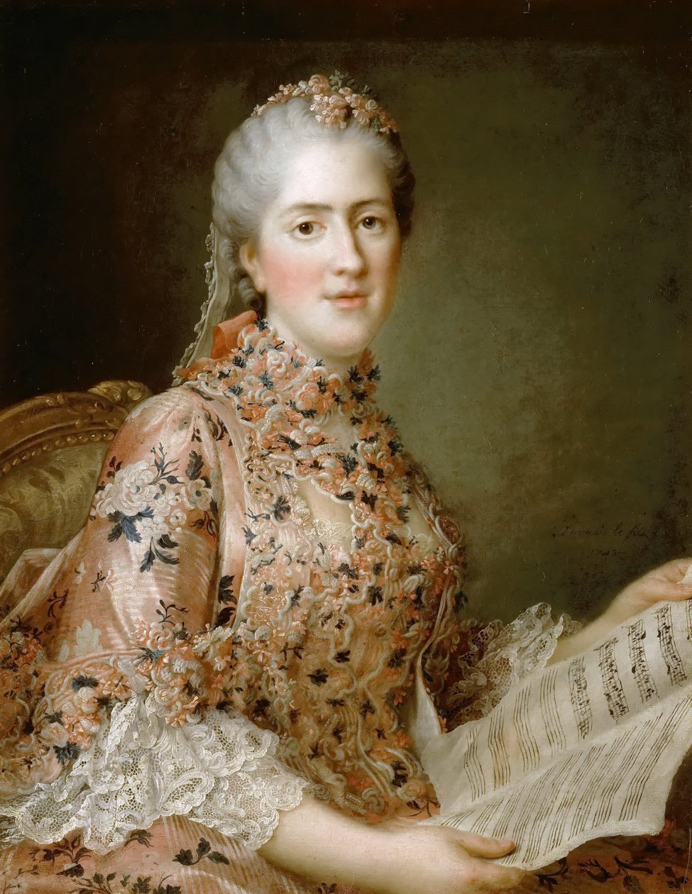 الأميرة صوفي الفرنسية 1734-1782 بواسطة فرانسوا هوبير درويس