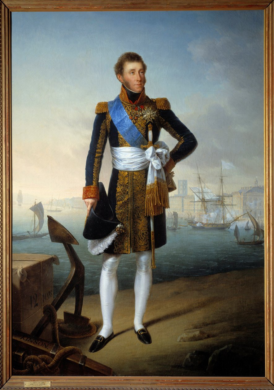 صورة بالحجم الكامل للويس أنطوان دورتوا ، دوق أنغوليم (1775-1844) بواسطة فرانسوا جوزيفي كينسون