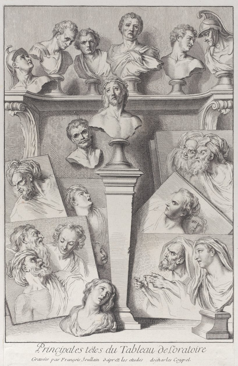 رؤساء بعد Ecce Homo1720-78. بواسطة فرانسوا جولين