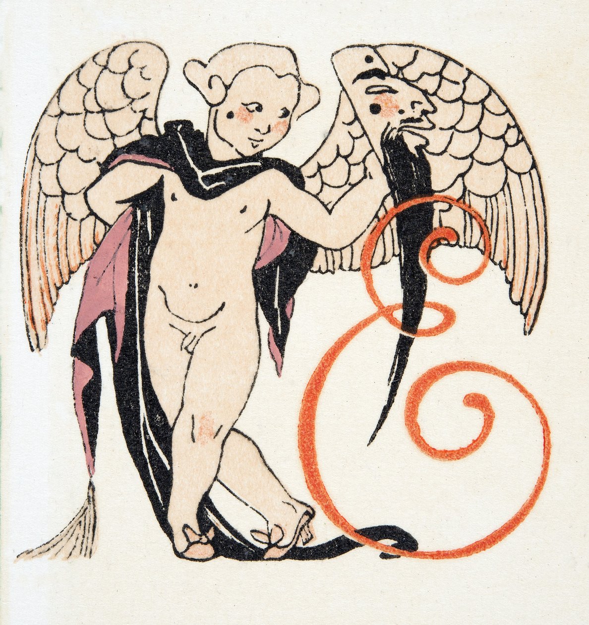 كيوبيد ، حانة. 1922 (استنسل طباعة) بواسطة فرانسوا لويس سميث