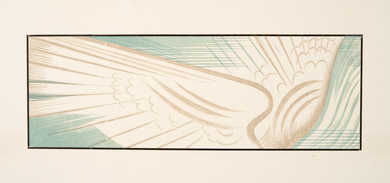 رسم توضيحي من Prométhée Enchaîné بواسطة Aeschylus ، حانة. 1941 (استنسل) بواسطة فرانسوا لويس سميث
