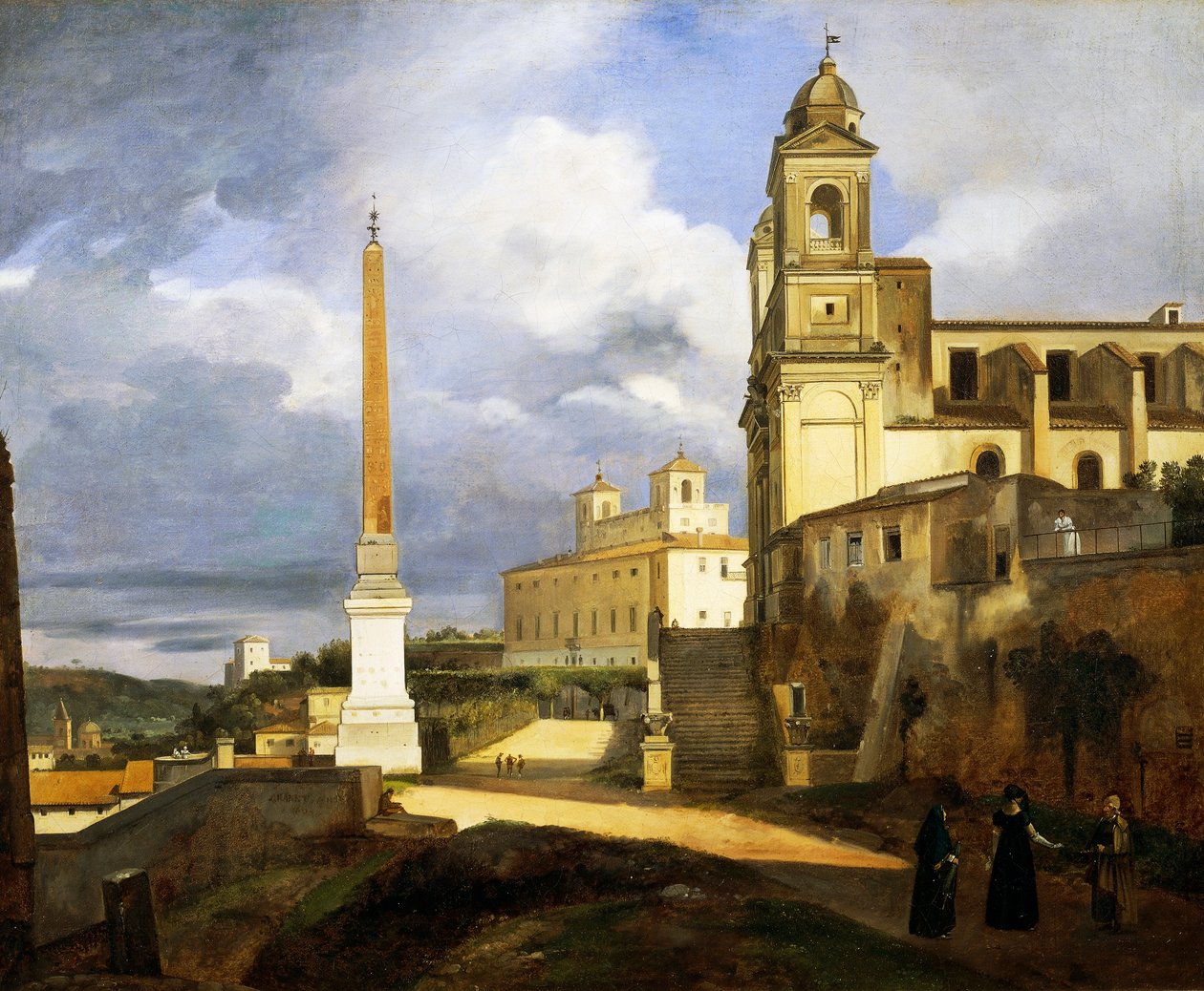 Trinity of Death and Villa Medici in Rome بواسطة فرانسوا ماريوس جرانيت