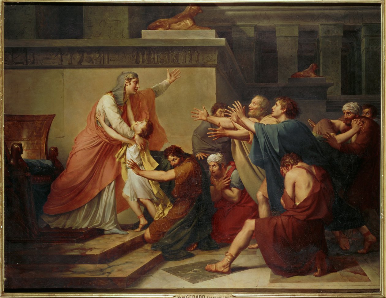 يوسف الذي تعرف عليه إخوته (لوحة على قماش) بواسطة فرانسوا باسكال سيمون بارون جيرارد