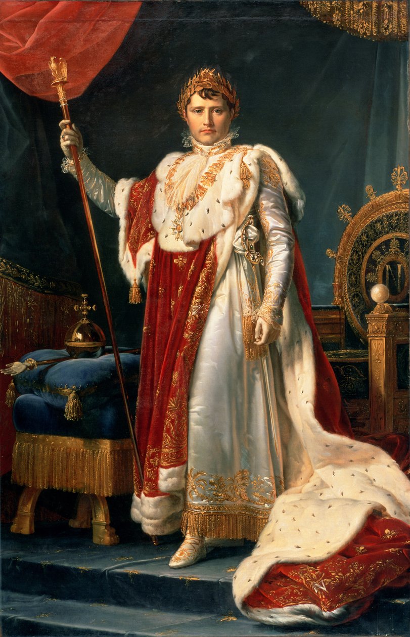 نابليون بونابرت (1769-1821) (زيت على قماش) بواسطة البارون فرانسوا باسكال سيمون جيرار