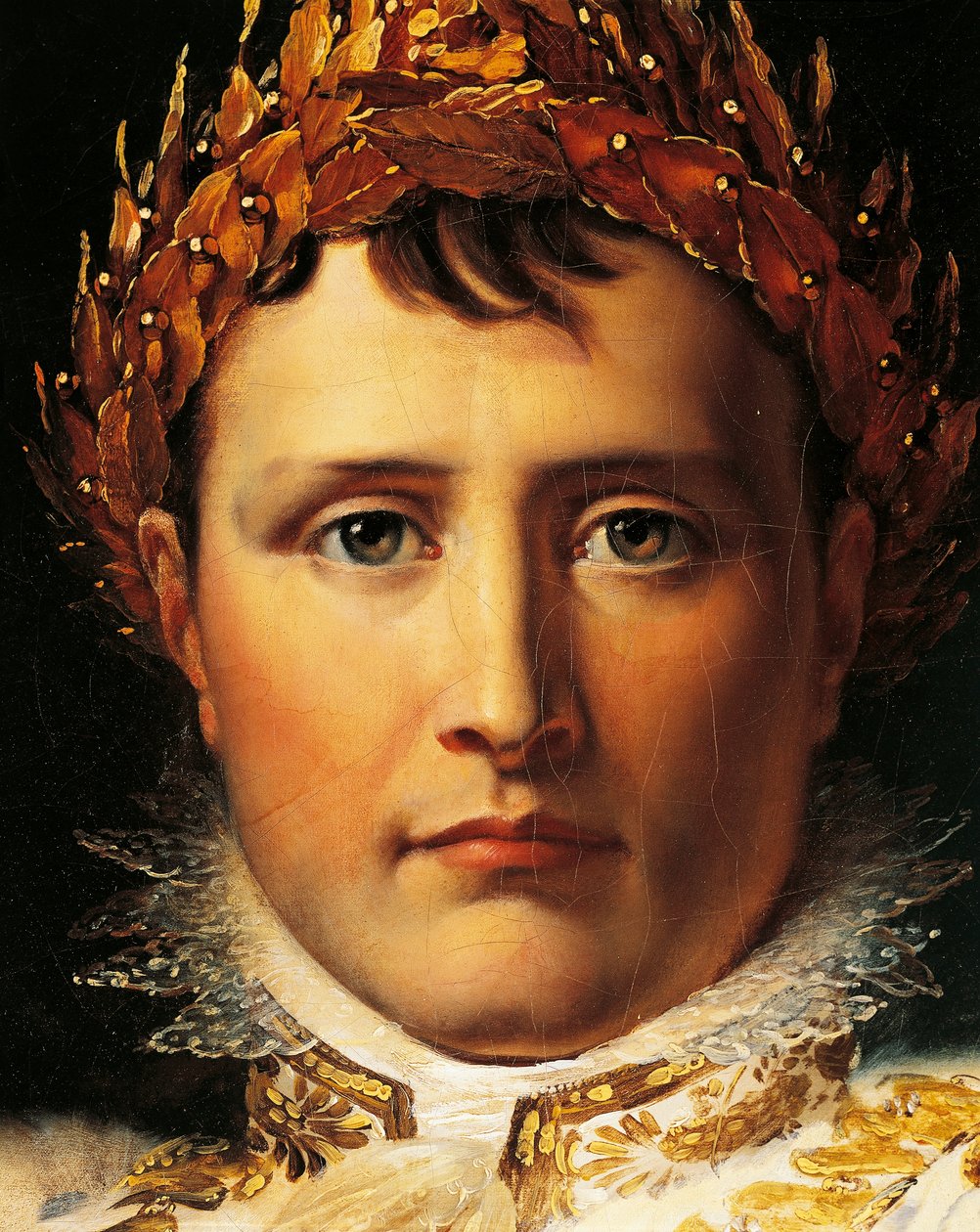 نابليون بونابرت في قضبان الإمبراطور ، حوالي 1805 ، بقلم فرانسوا بارون جيرارد (1770-1837) ، زيت على قماش ، عصر نابليون ، فرنسا بواسطة البارون فرانسوا باسكال سيمون جيرار