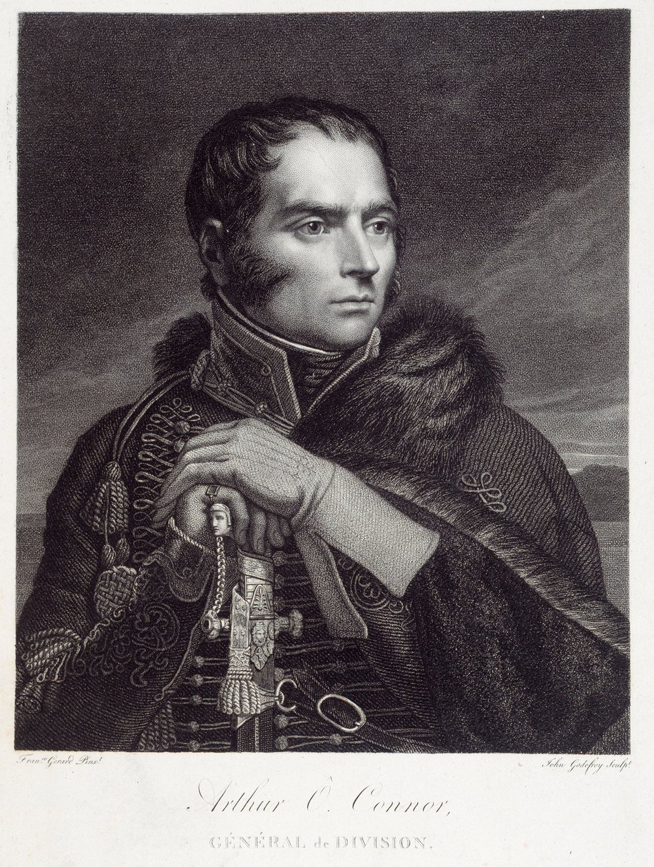 صورة اللواء آرثر أوكونور (1763-1852). نقش فرانسوا جيرارد (1770-1837) بواسطة البارون فرانسوا باسكال سيمون جيرار