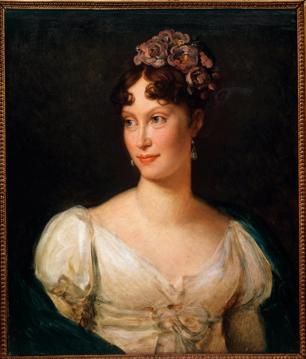 صورة للإمبراطورة ماري لويز (1791 - 1847). لوحة فرانسوا جيرارد (1770-1837) بواسطة البارون فرانسوا باسكال سيمون جيرار