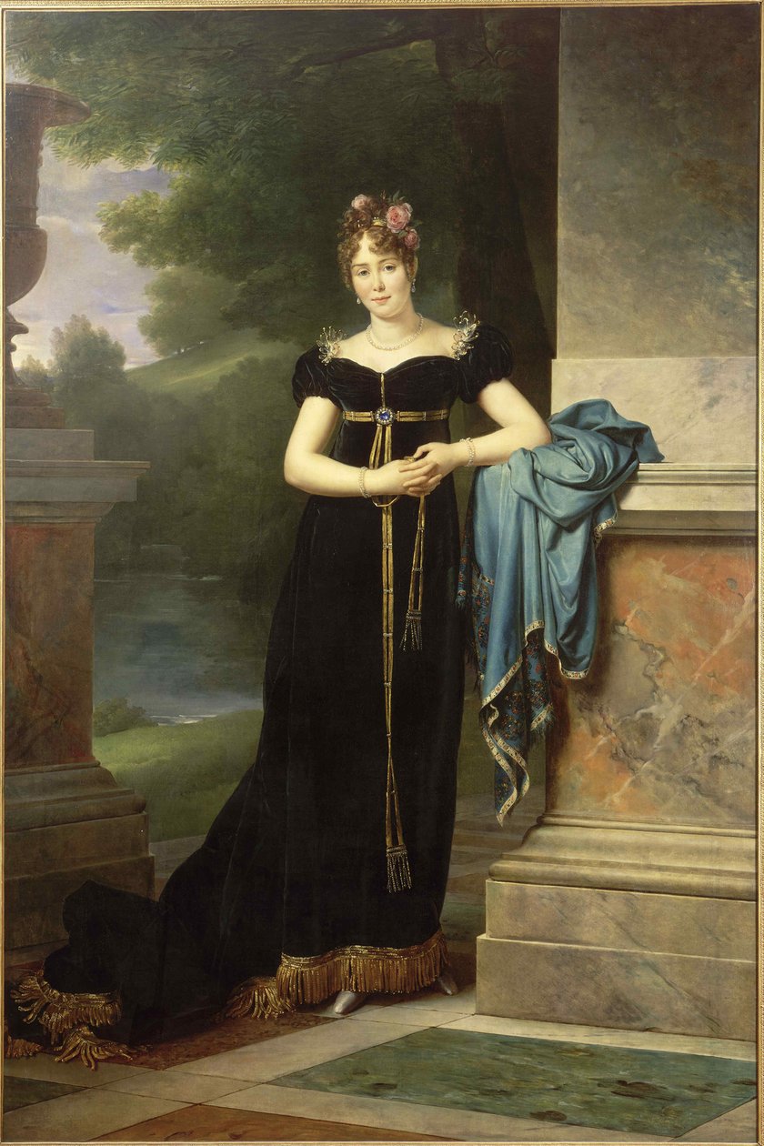 صورة للكونتيسة ماري واليوسكا 1786-1817 ، ج. 1810. بواسطة فرانسوا باسكال سيمون جيرارد