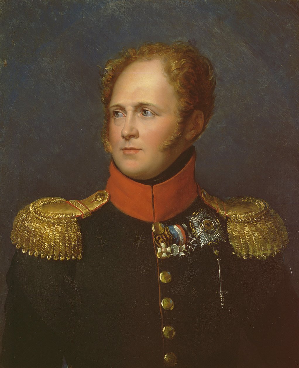 صورة الإمبراطور ألكسندر الأول 1777-1825 ، كاليفورنيا 1814 بواسطة فرانسوا باسكال سيمون جيرارد