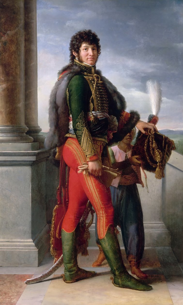 صورة يواكيم مراد 1767-1815 بواسطة فرانسوا باسكال سيمون جيرارد