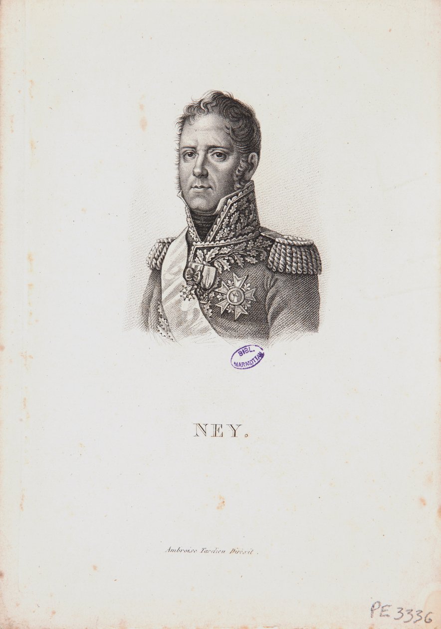 صورة المارشال ميشيل ني ، 1814 بواسطة فرانسوا باسكال سيمون جيرارد