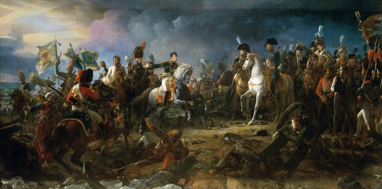 معركة أوسترليتز في 2 ديسمبر 1805 بواسطة فرانسوا باسكال سيمون جيرارد