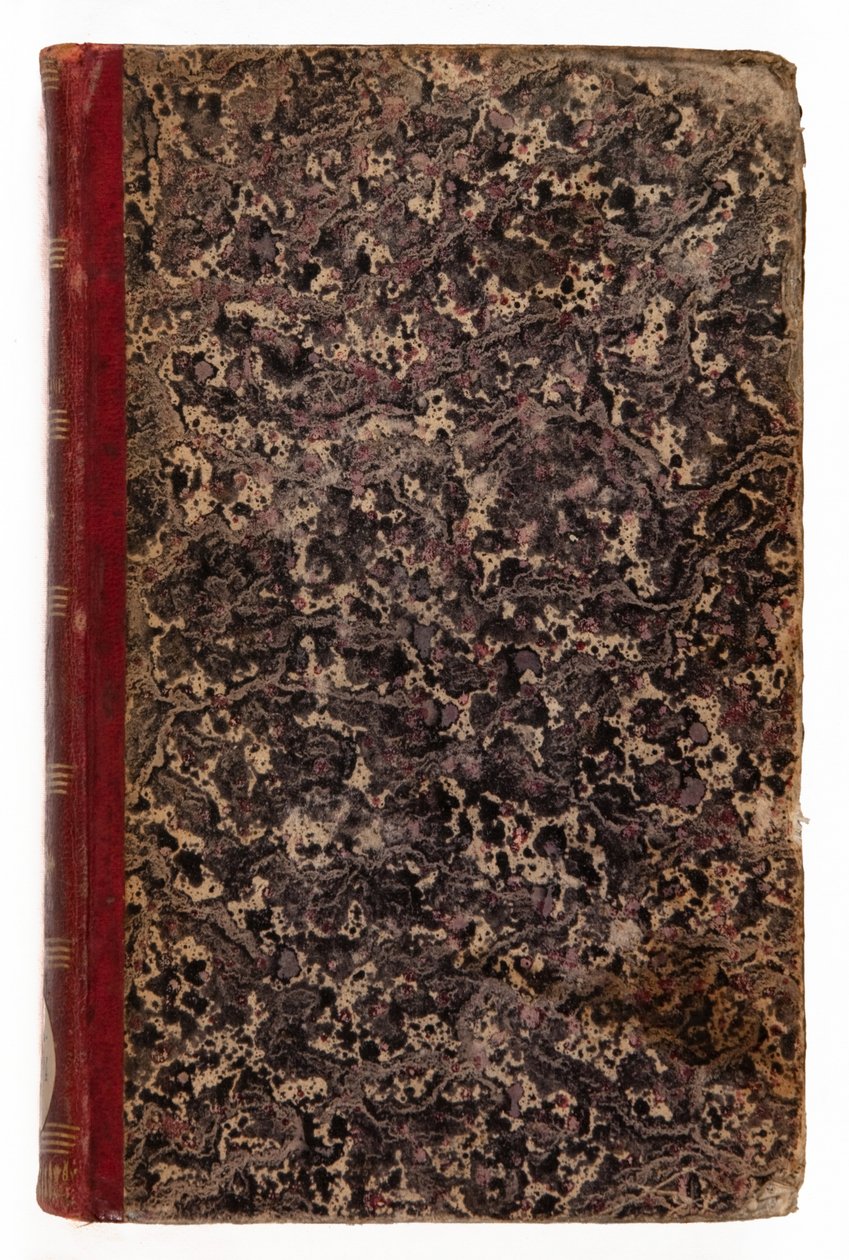 Genie du Christianisme، 1802 (جلد وورق رخامي) بواسطة فرانسوا رينيه Vicomte de Chateaubriand