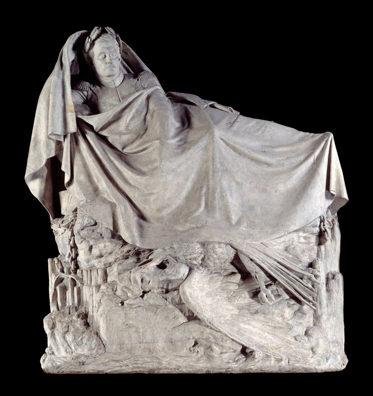 صحوة الإمبراطور نابليون الأول (1769-1821) على الخالدة. نحت على الجبس لفرانسوا رود (1784-1855) 1842 باريس ، متحف دورسيه بواسطة فرانسوا رود