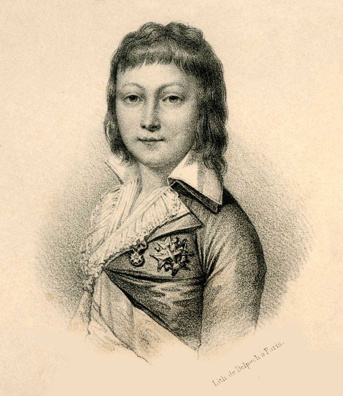 لويس السابع عشر ، 1785-1795 ، c1830. بواسطة فرانسوا سيرافين ديلبك