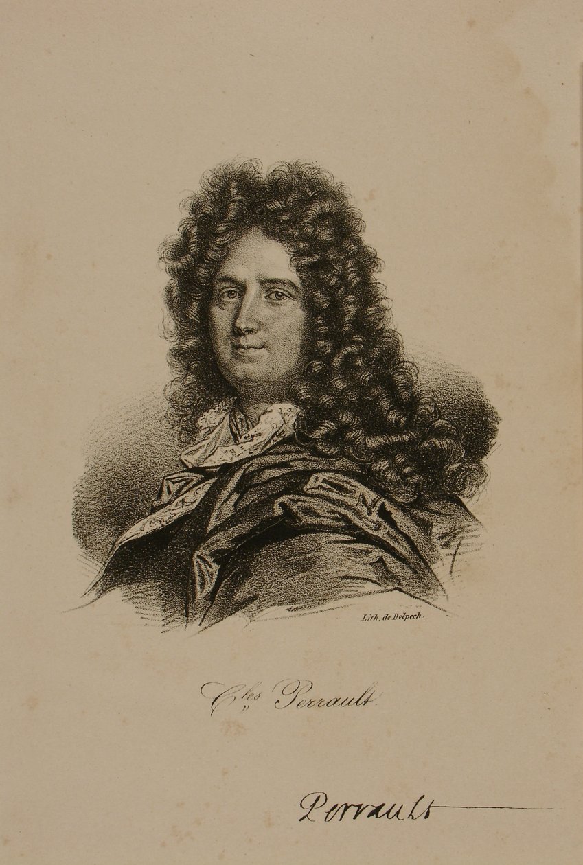 صورة تشارلز بيرولت (1628-1703) بواسطة فرانسوا سيرافين ديلبك