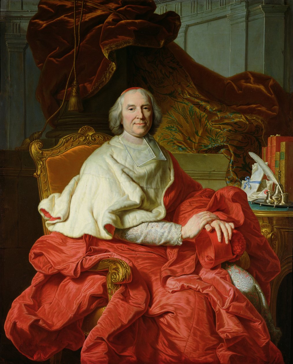 أندريه هرقل دي فلوري (1653-1743) 1728 بواسطة فرانسوا ستيمارت