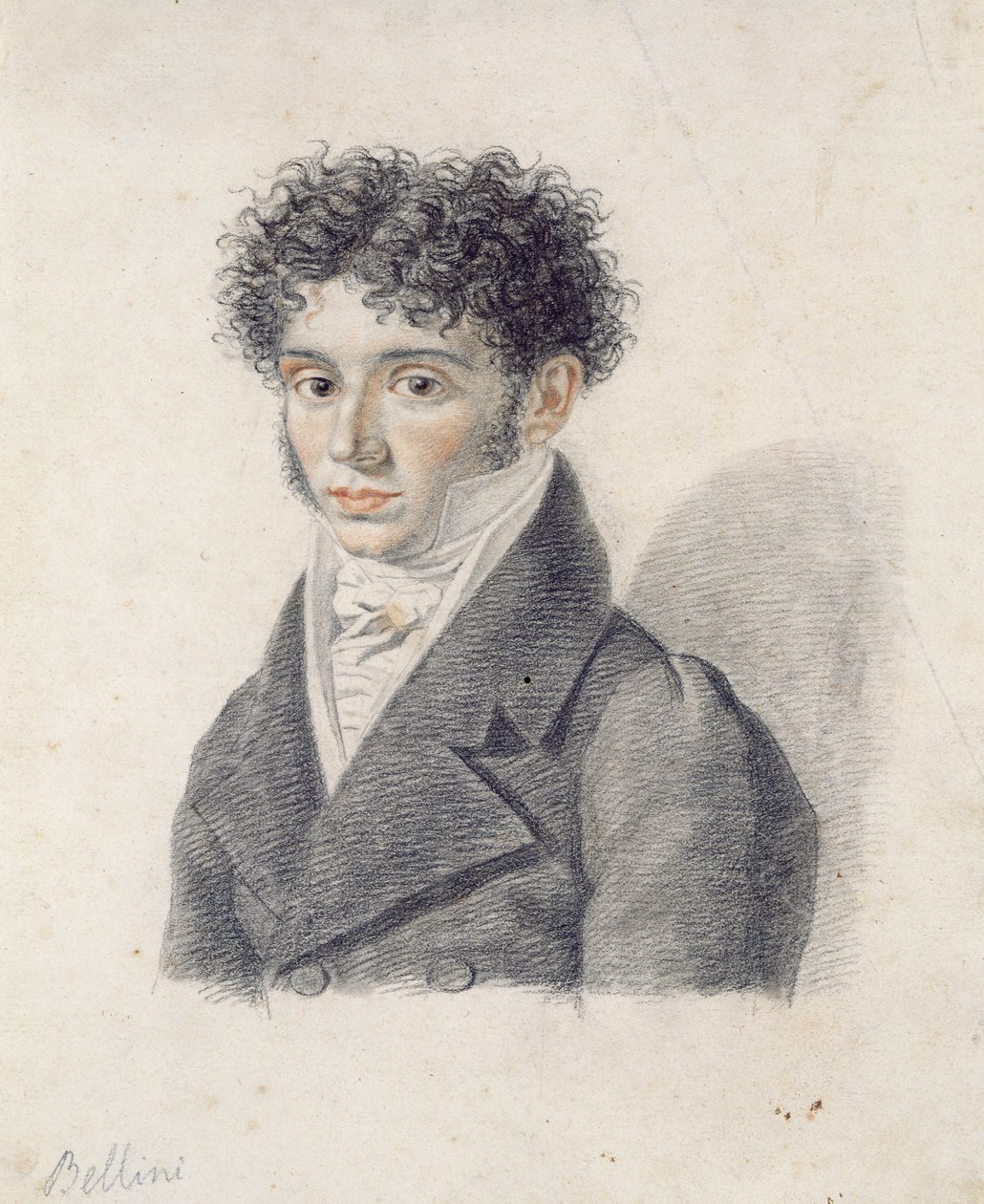 صورة لفينشينزو بيليني (1801-35) بواسطة فرانسوا كزافييه فابر