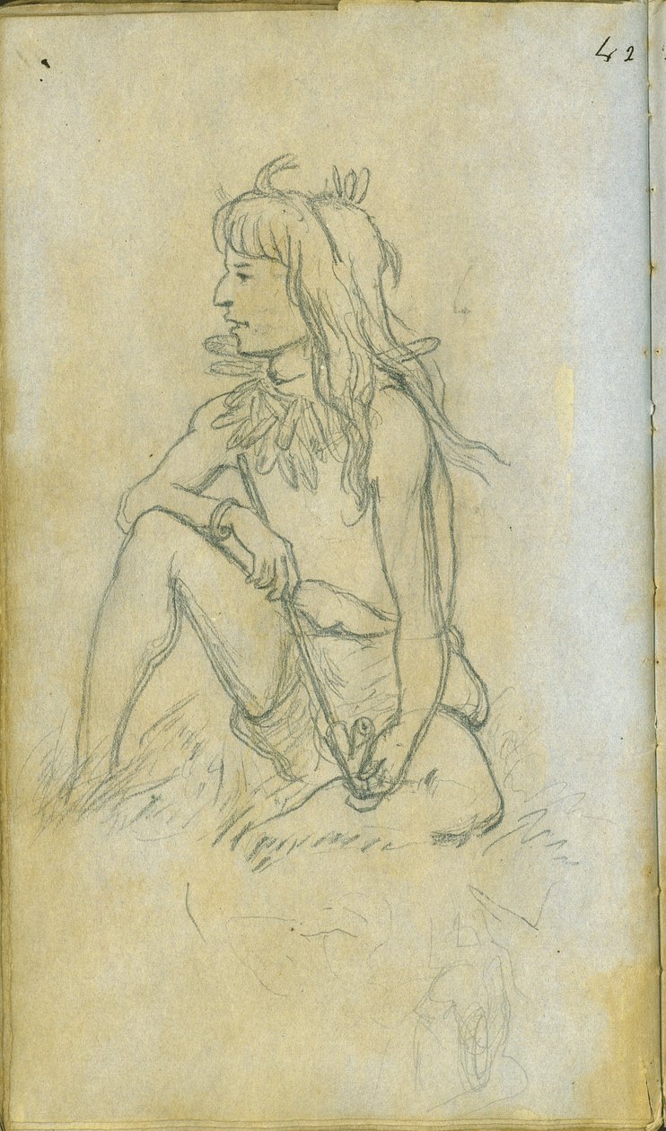 رسم الشكل ، 1851 بواسطة فرانك بلاكويل ماير