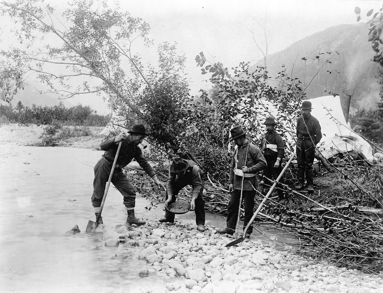 البحث عن ثروة ، منطقة كلوندايك ، 1897 بواسطة فرانك لاروش