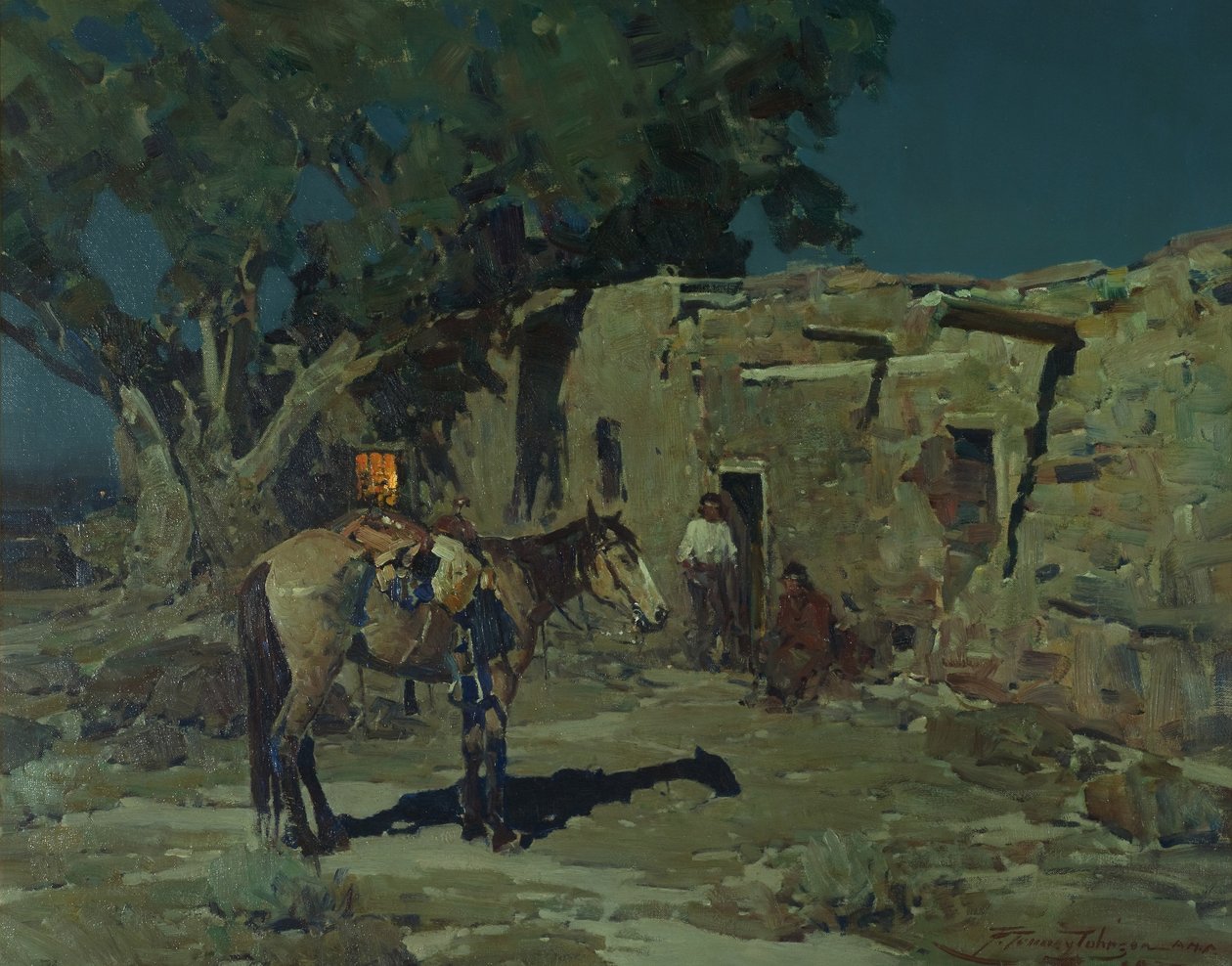 في جزيرة Isleta القديمة ، 1935 بواسطة فرانك تيني جونسون
