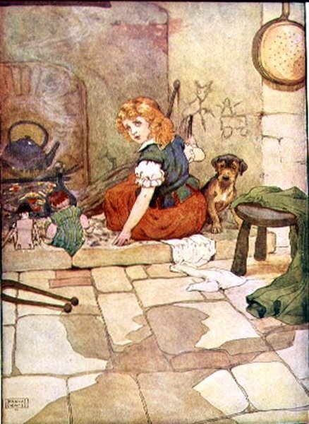 ليتل بولي فليندرز من كتاب "قصة حضريتي" ، حانة. بواسطة Blackie & Son (رسم توضيحي للكتاب) بواسطة فرانك ادامز