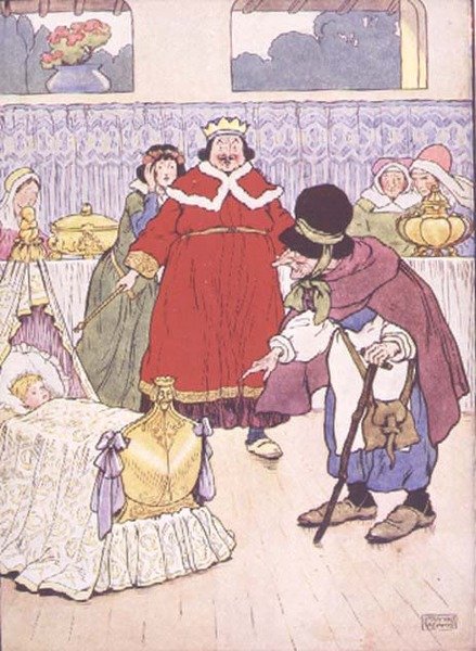 الجميلة النائمة من كتاب قصص حضريتي ، حانة. بواسطة Blackie & Son (رسم توضيحي للكتاب) بواسطة فرانك ادامز