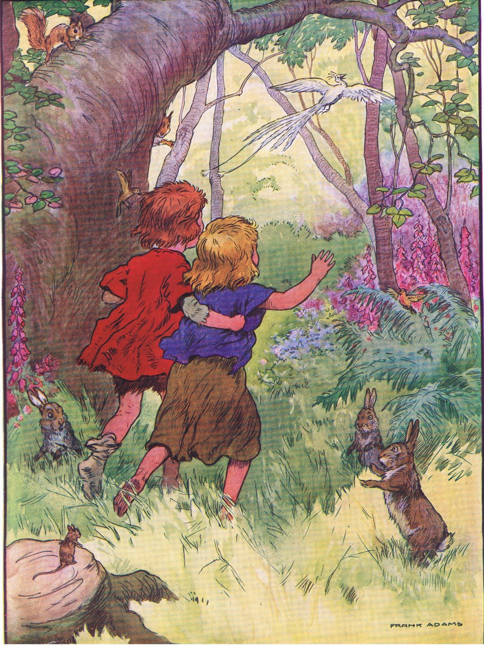 فقد الأطفال ، من هانسيل وجريتيل الذي نشرته شركة Blackie & Son Limited ، عام 1940 بواسطة فرانك ادامز