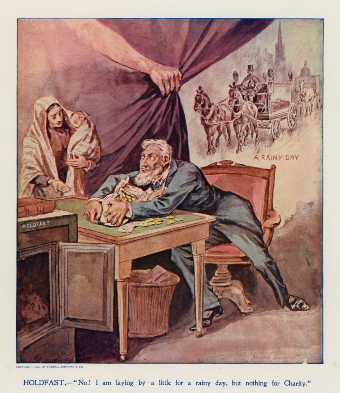 هولدفاست (طباعة حجرية ملونة) بواسطة فرانك بيرد