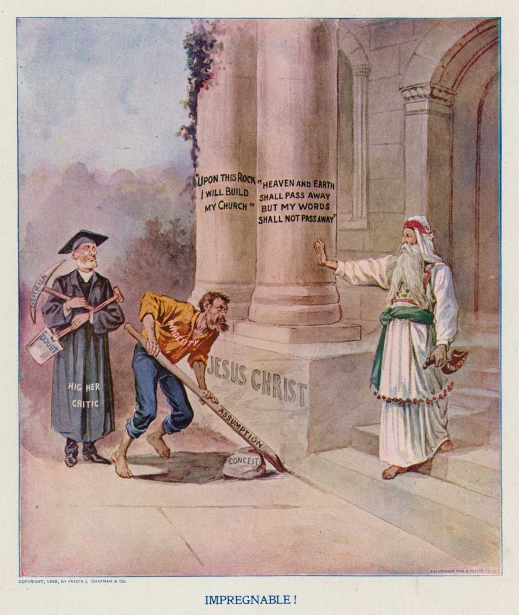 منيع! (طباعة حجرية ملونة) بواسطة فرانك بيرد