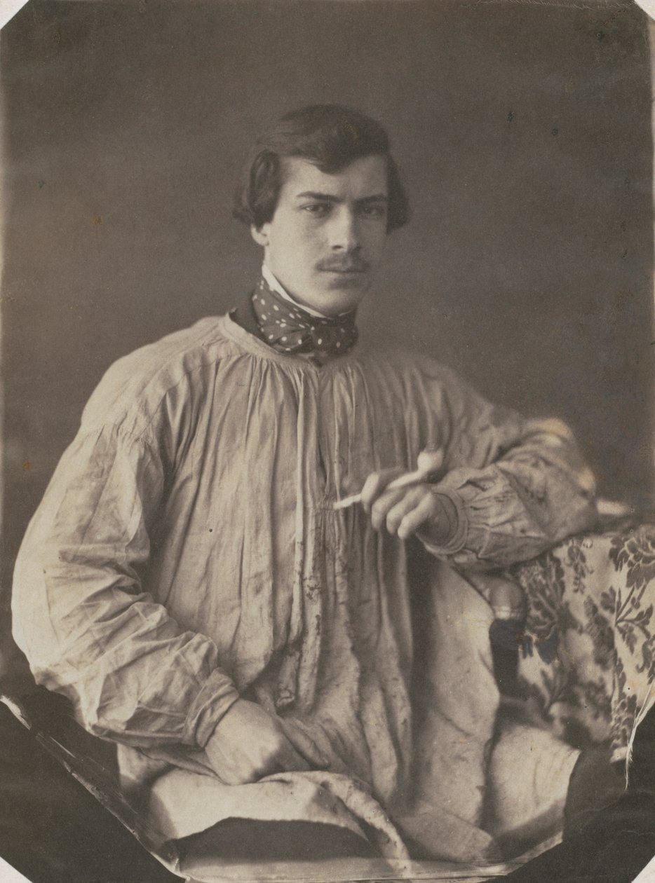 فنان أو مساعد في الأنابيب ، 1853-1857. بواسطة فرانك شوفاسجين