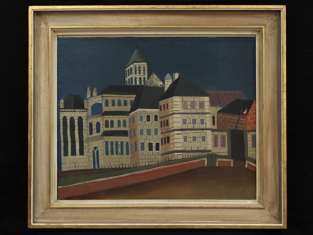 كاتدرائية ، Conques ، ج .1938 بواسطة فرانك كومبس