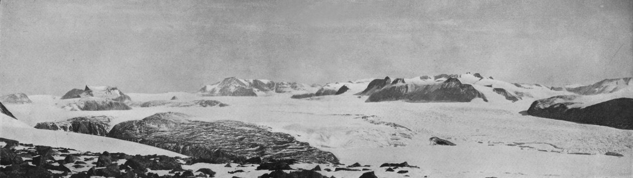 بانوراما من Discovery Bluff ، c1911 ، 1913. بواسطة فرانك دبنهام